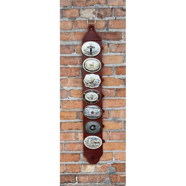 Hickman Saddlery Idaho Cowboy Trophy Belt Buckles