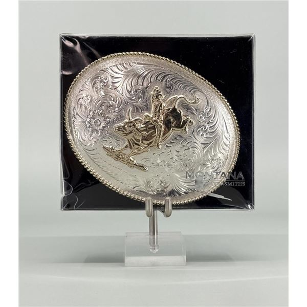 Montana Silversmiths Cowboy Belt Buckle