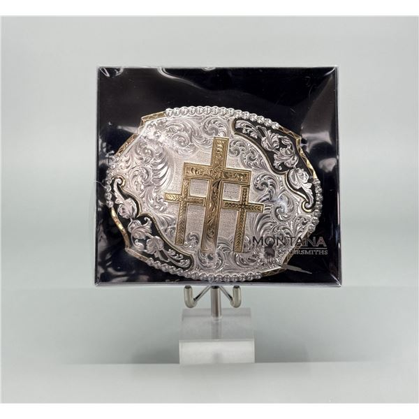 Montana Silversmiths Cowboy Belt Buckle
