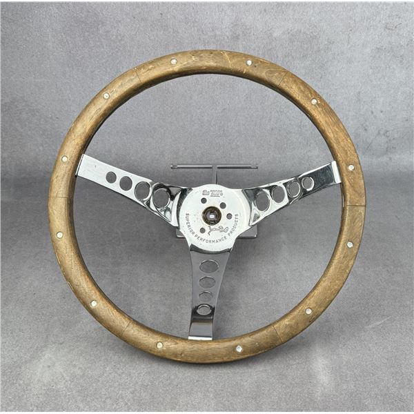 Superior Performance 500 Wood Steering Wheel