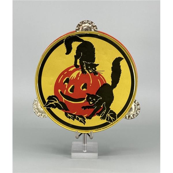 Kirchhof Halloween Tin Noise Maker Tambourine