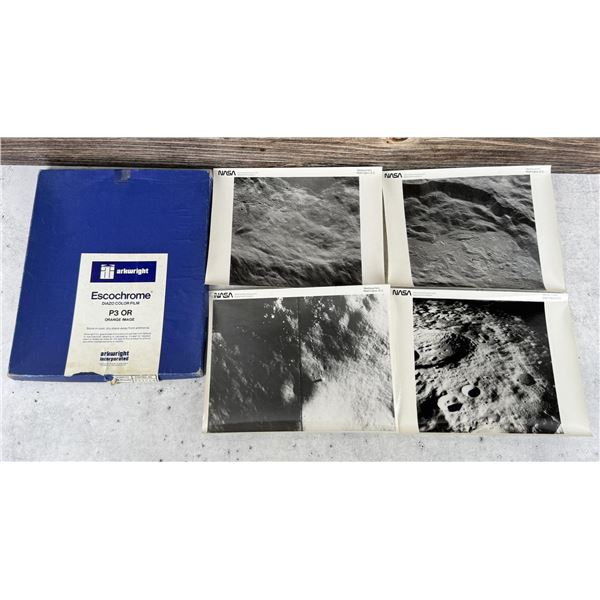NASA Escochrome Photos of the Moons Surface