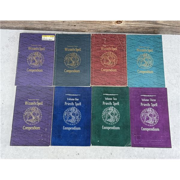 Advanced Dungeons And Dragons Spell Compendiums