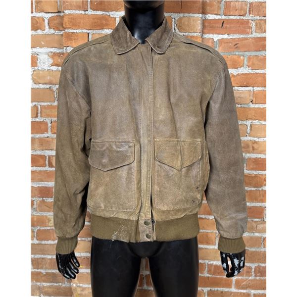 Adventure Bound Worldwide Trading Leather Jacket
