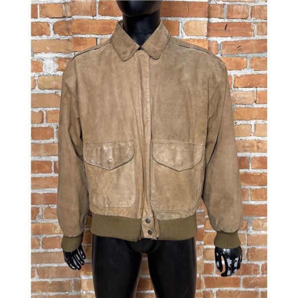 Adventure Bound Worldwide Trading Leather Jacket