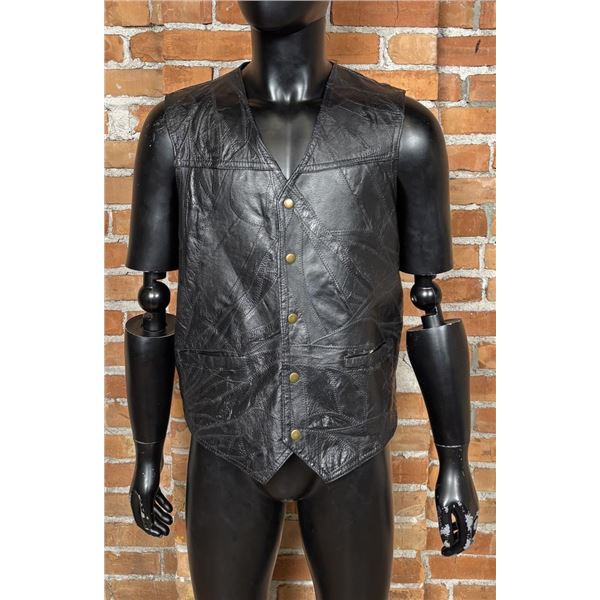 Italian Stone Design Navarre Leather Vest