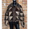 Image 1 : Vintage Shearling Wool Patchwork Jacket Coat
