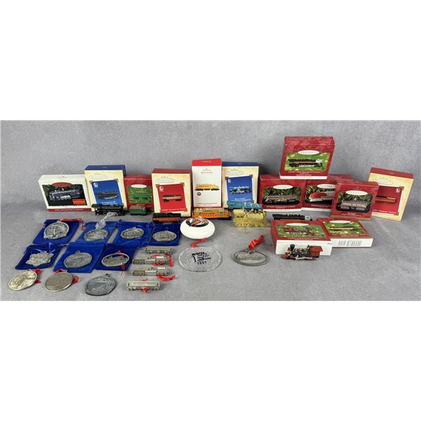 Hallmark Keepsake Railroad Christmas Ornaments
