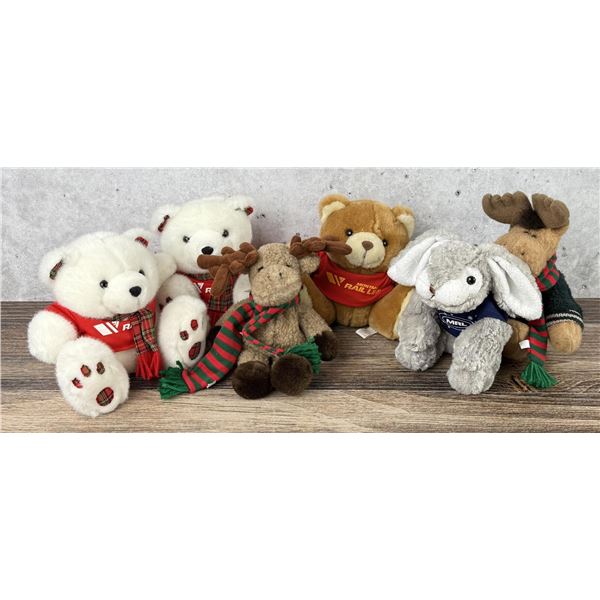 Collection of Montana Rail Link Plush
