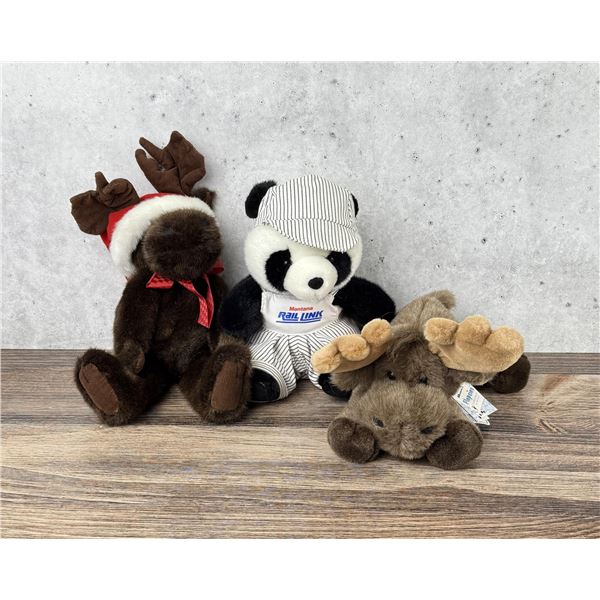 Collection of Montana Rail Link Plush