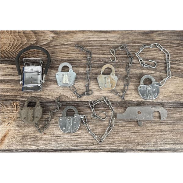 Collection of Railroad Switch Padlocks