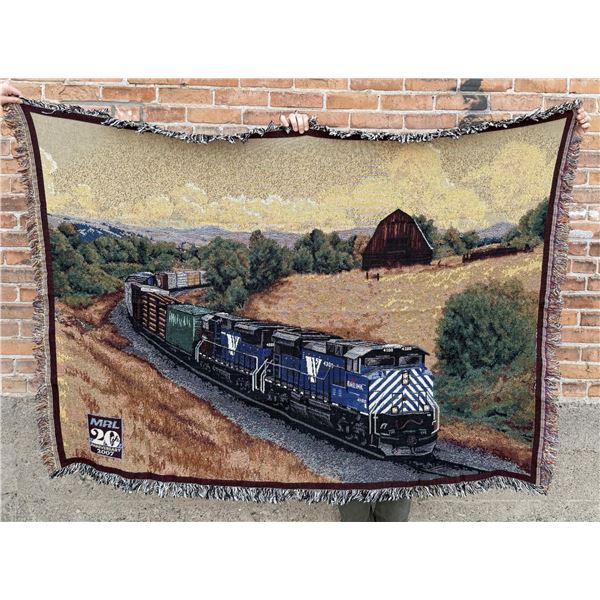 2007 Montana Rail Railroad Blanket