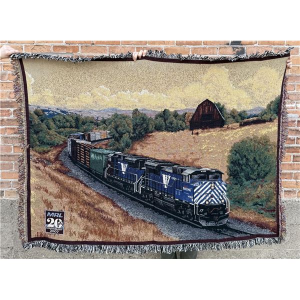 2007 Montana Rail Railroad Blanket