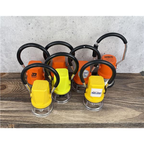 Collection of Railroad Hand Lanterns