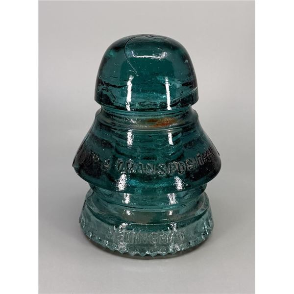 Hemingray Transposition CD 201 Aqua Insulator