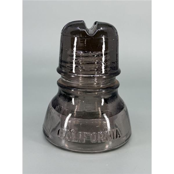 California CD 208 Smoky Purple Cross Top Insulator