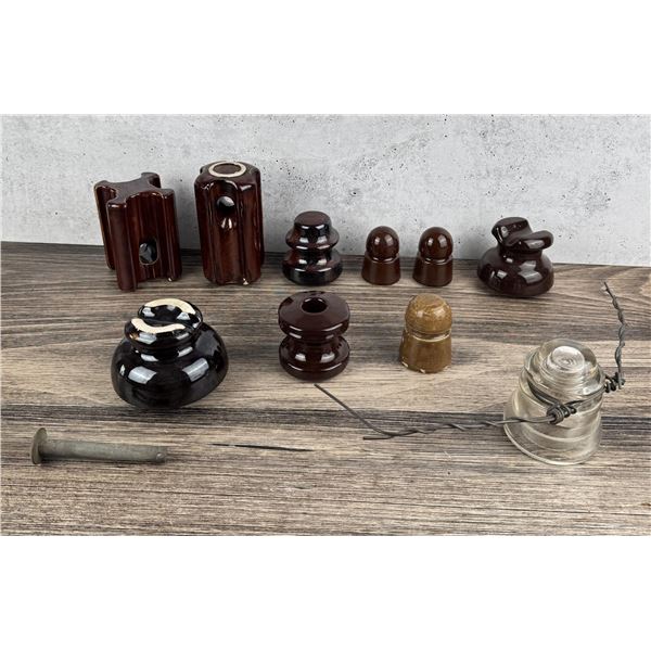 Collection of Antique Insulators