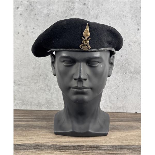 WW2 Fascist Italy 132nd Armored Tank Beret