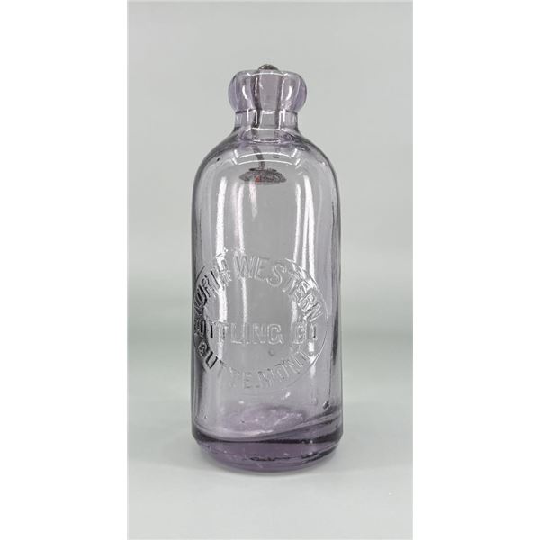 Northwestern Bottling Butte Montana Hutch Bottle