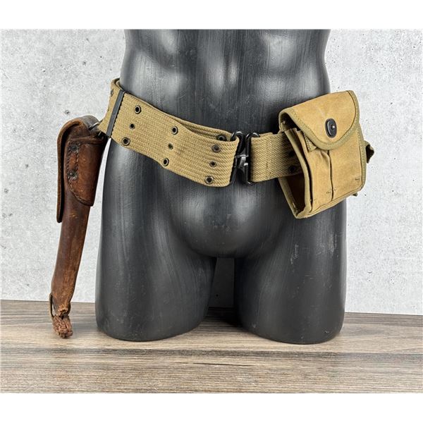 1943 WW2 USMC Marine Corps Colt 1911 Mills Belt