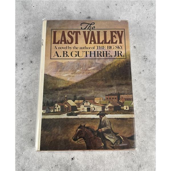 The Last Valley Author Signed