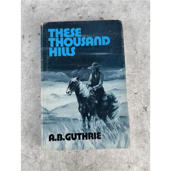 These Thousand Hills Author Signed