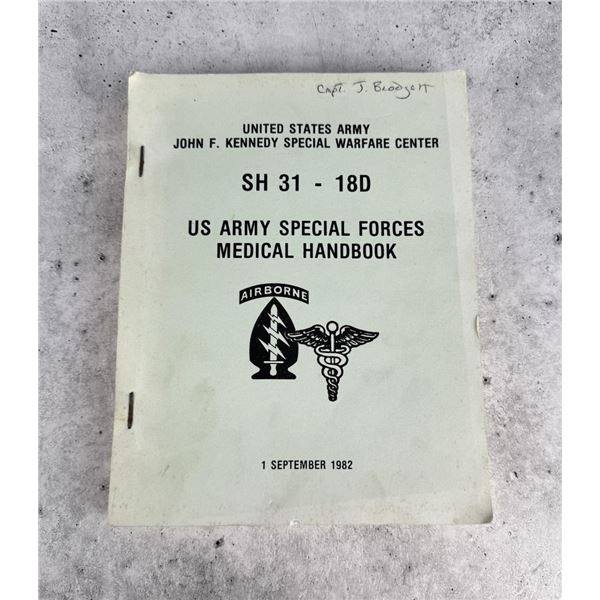 US Army Special Forces Medical Handbook