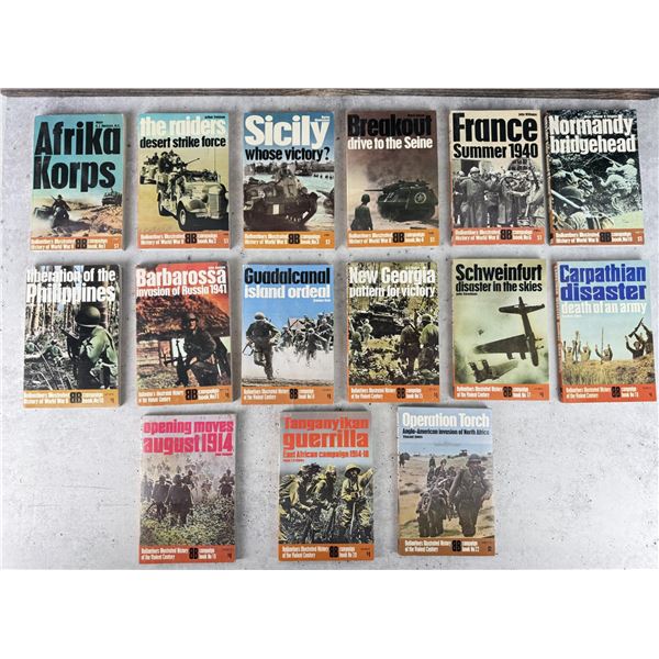 Ballantine's Illustrated Battle Book Set