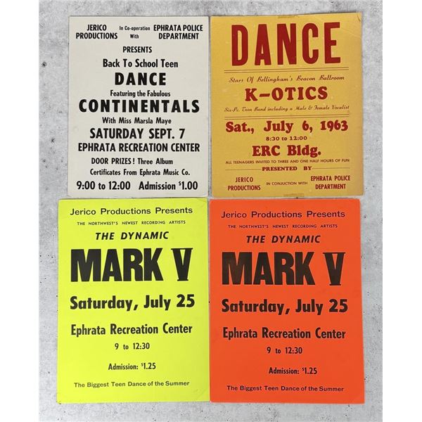 Collection of Northwest Band Posters
