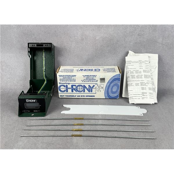 Shooting Chrony Model F-1 Chronograph