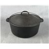 Image 2 : Wagner #9 Cast Iron Round Roaster Dutch Oven