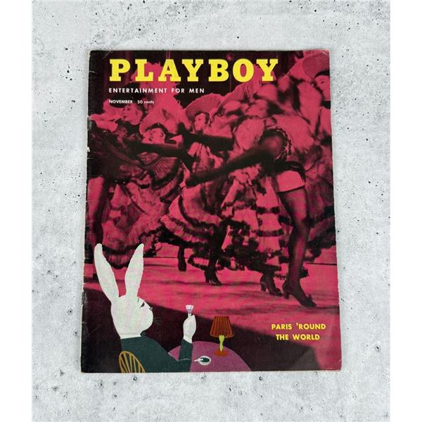 November 1954 Playboy Magazine