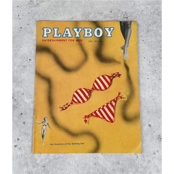 July 1954 Playboy Magazine