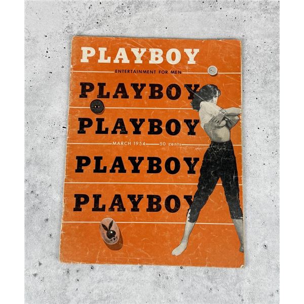 March 1954 Playboy Magazine