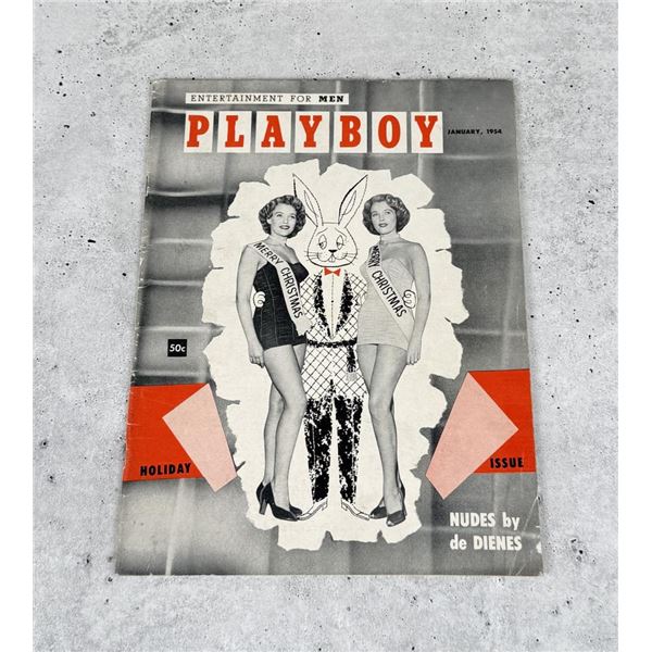 January 1954 Playboy Magazine