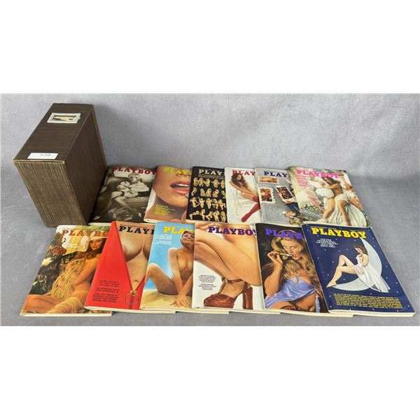 1973 Playboy Magazine Full Year Run