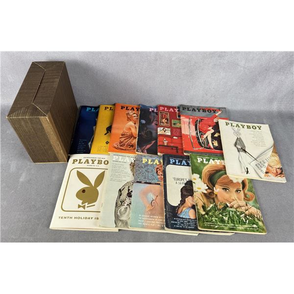 1963 Playboy Magazine Full Year Run