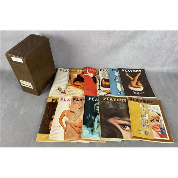 1964 Playboy Magazine Full Year Run