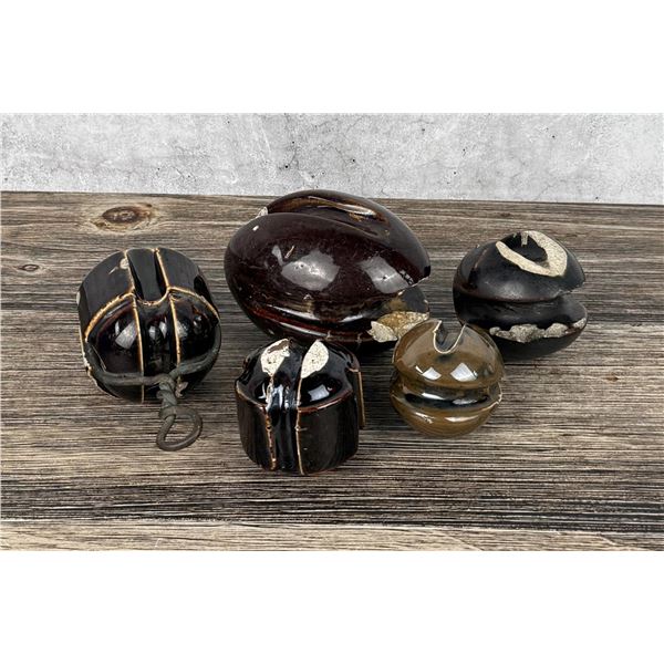 Antique Porcelain Johnny Ball Insulators