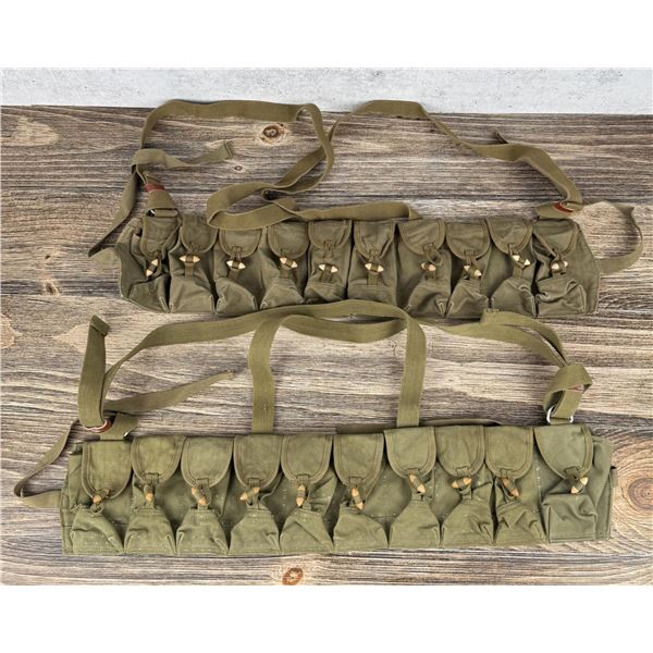 Vietnam War Chicom SKS Ammo Bandoleers