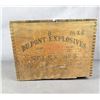 Image 7 : Dupont Explosives Dynamite Wood Box Crate