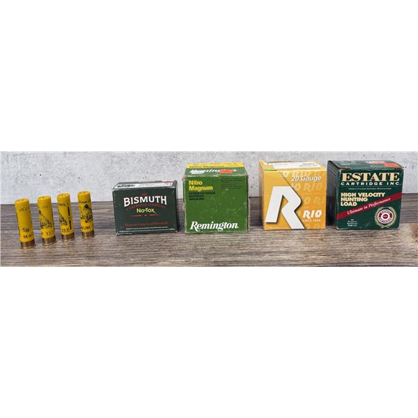106 Rounds of 20ga Shotgun Ammo