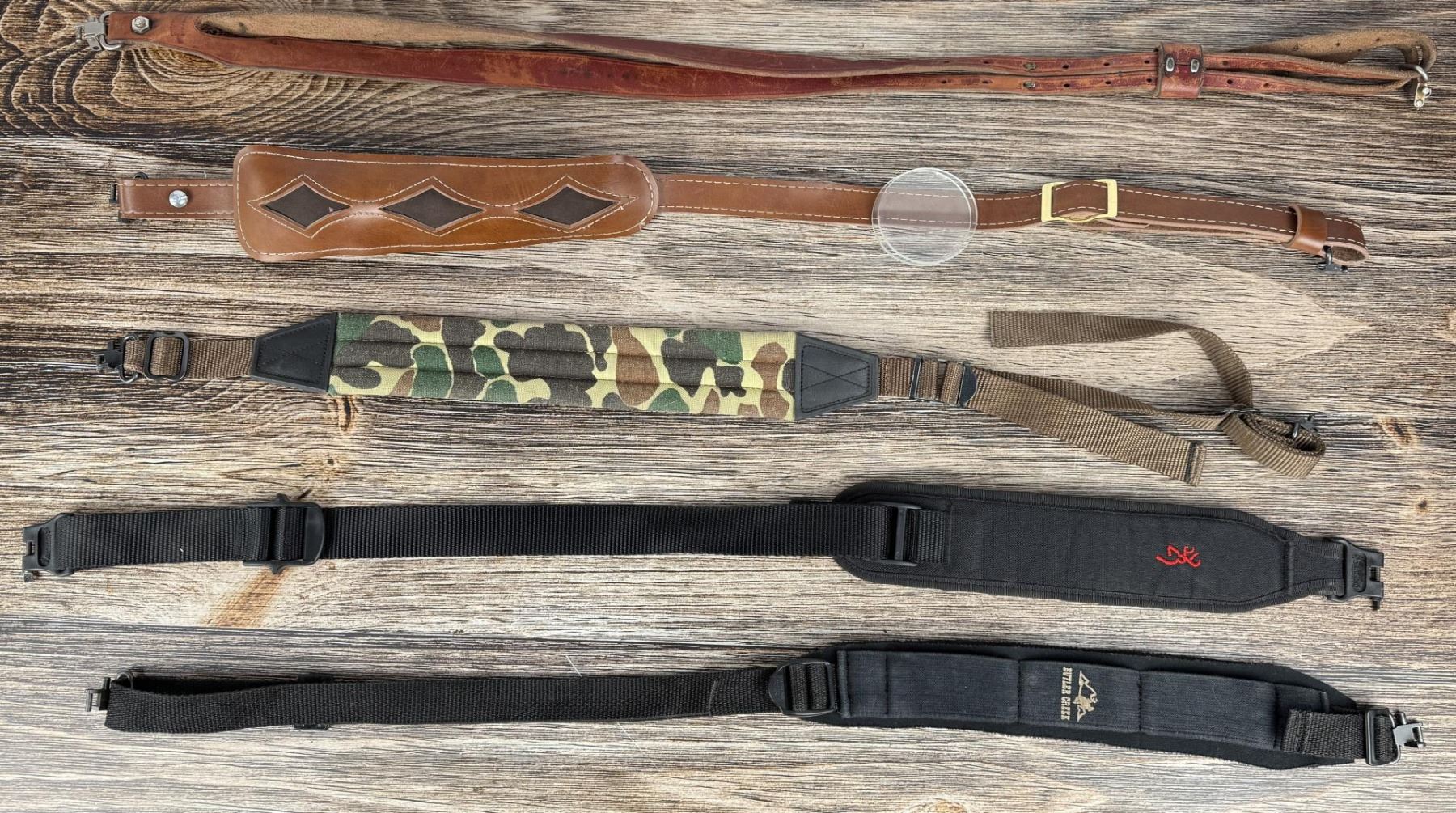 Collection of Rifle Slings