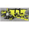 Image 1 : 8 Piece Ryobi One+ 18v Tool Set with Batteries