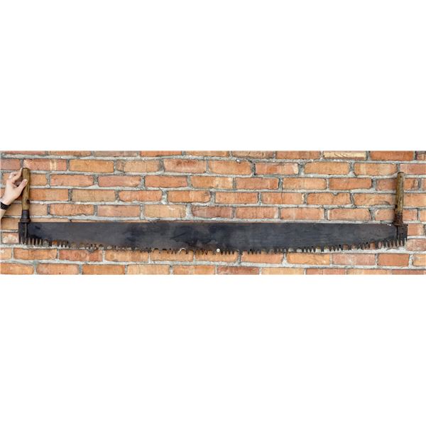 Antique Crosscut Logging Saw