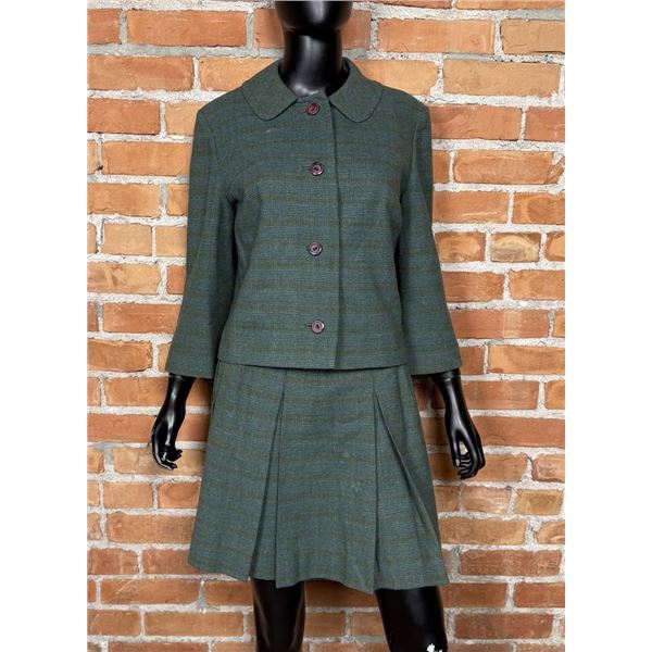 Vintage Pendleton Wool Jacket Skirt Set