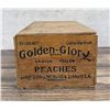 Image 1 : Golden Glory Yellow Peaches Fruit Crate Box
