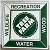 Image 3 : Certified Tree Farm Metal Sign