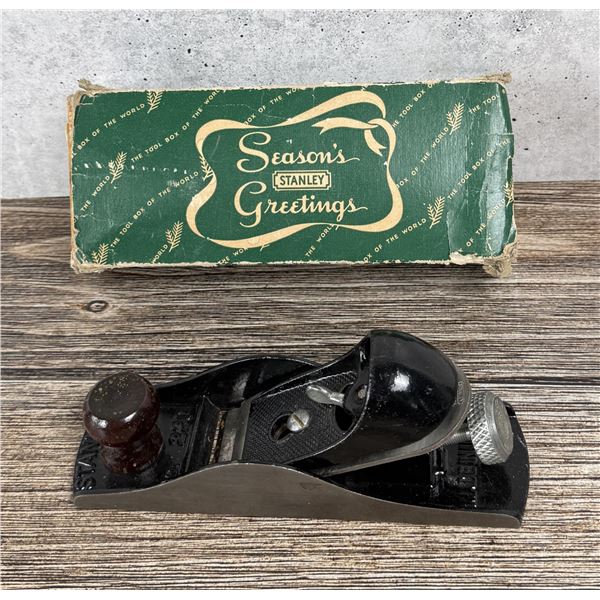 Stanley 220 Wood Plane Christmas Seasons Greetings