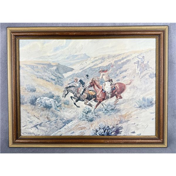Charles M Russell Montana Print